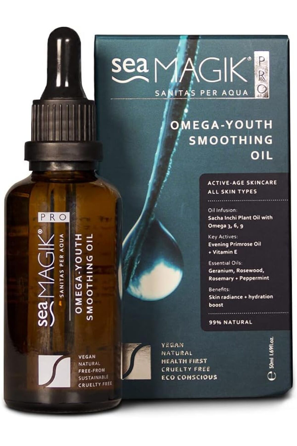 Dead Sea Spa Pro Omega-Youth Smoothing Oil Gençlik Ve Pürüzsüzleştirici Yağ 50
