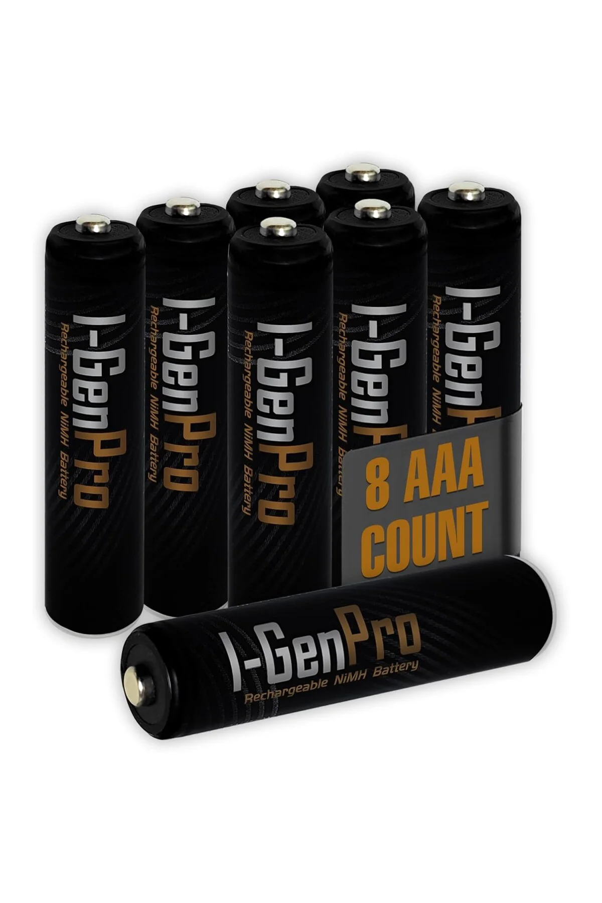 Pro P104 8 Adet AAA 1100 mAh Şarj Edilebilir İnce Kalem Pil 1.2V 