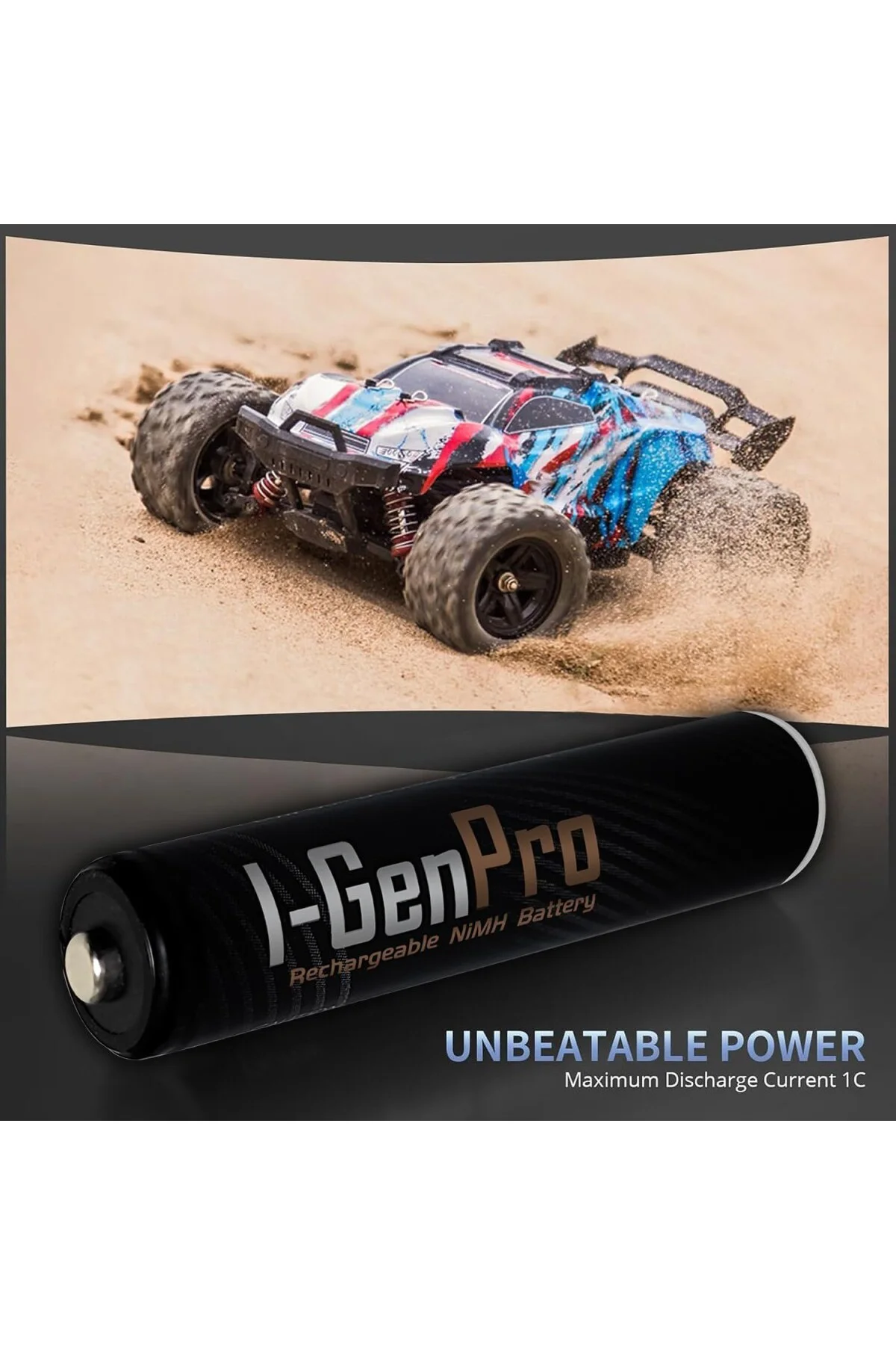 Pro P104 8 Adet AAA 1100 mAh Şarj Edilebilir İnce Kalem Pil 1.2V 