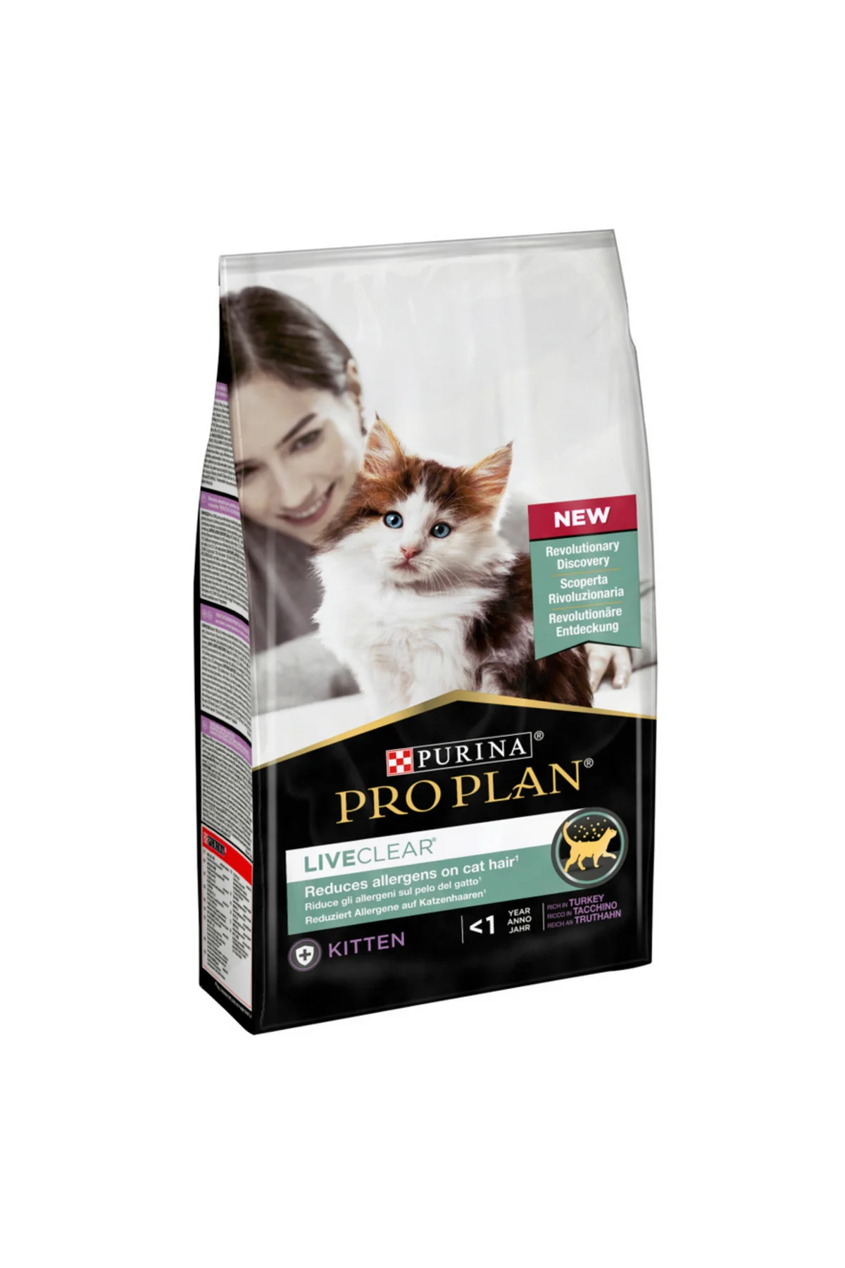 Pro Plan LiveClear Hindili Alerjen Azaltan Yavru Kedi sı 1,4kg Pro Plan LiveClear Hindili Alerjen Azaltan Yavru Kedi sı 1,4kg
