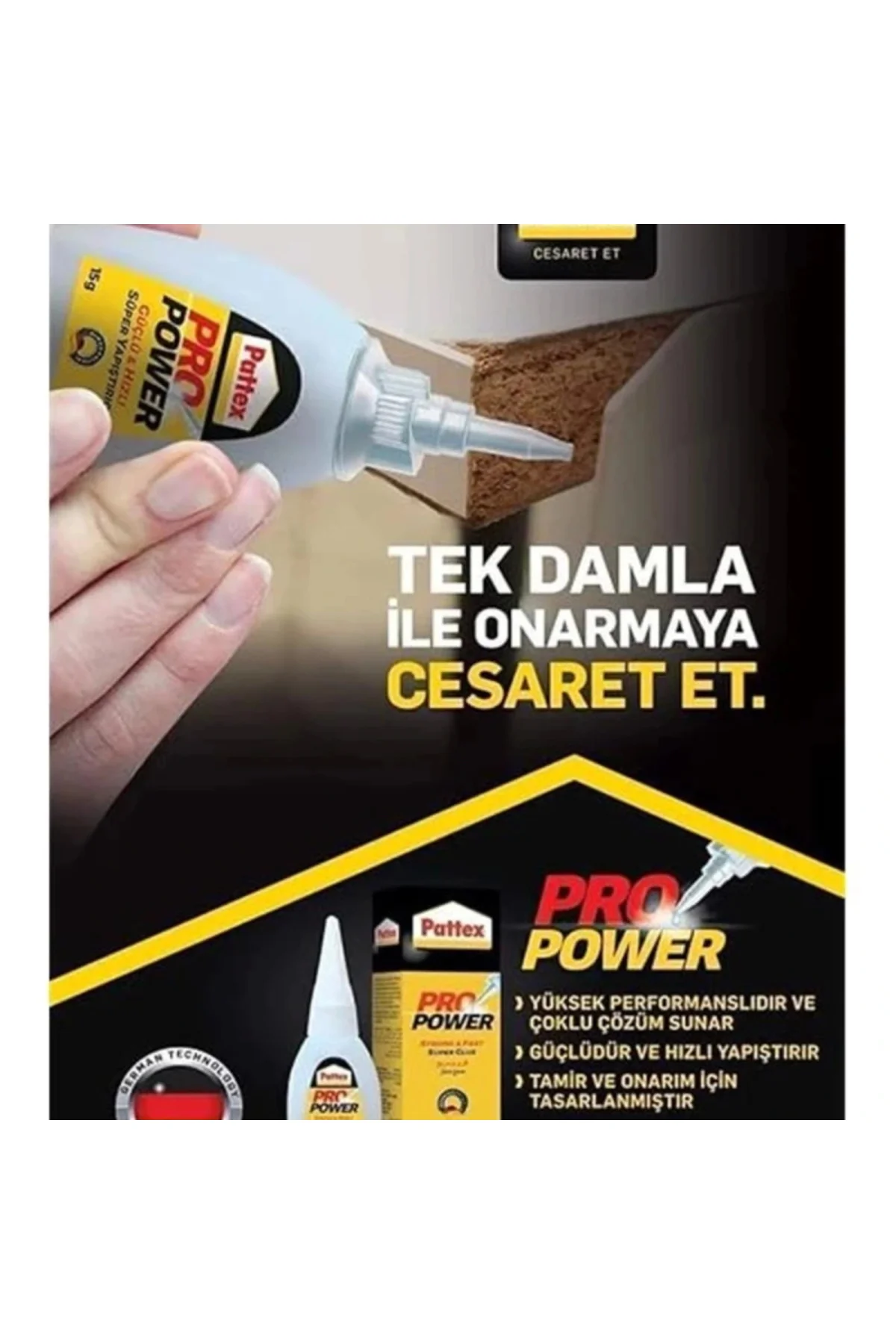 Pro Power Güçlü Hızlı Süper Japon Yapıştırıcı Metal,deri,ahşap,kauçuk,plastik,yapışt�