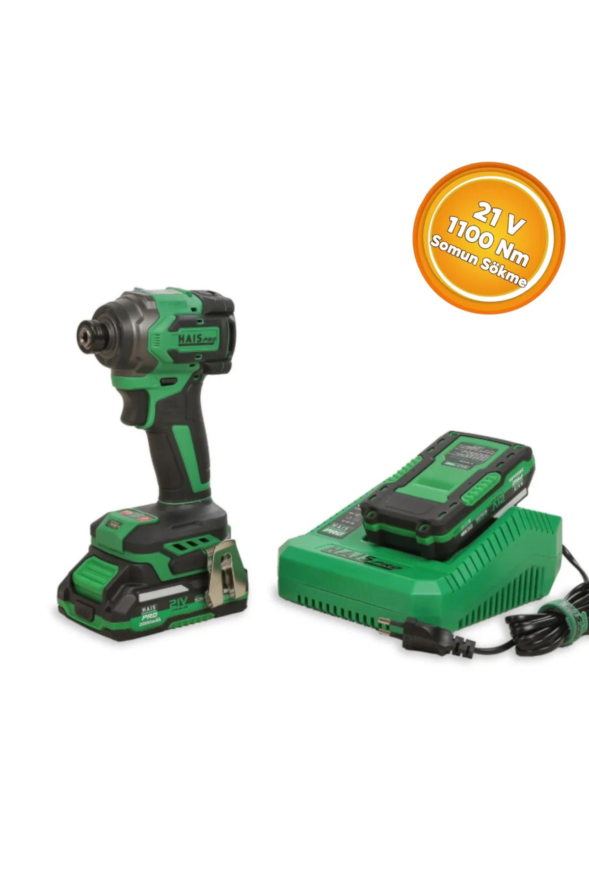 Pro RB-810 1100 Nm 21 V Profesyonel Darbeli Somun Sıkma Sökme Çif