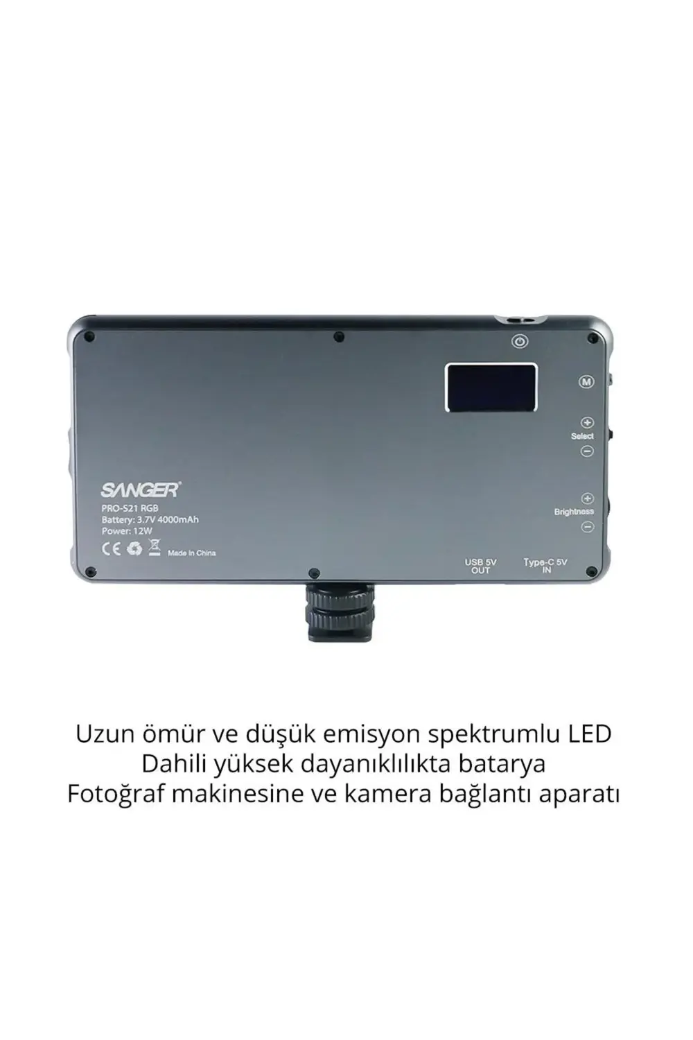 PRO-S21 RGB Led Video Efekt Işığı