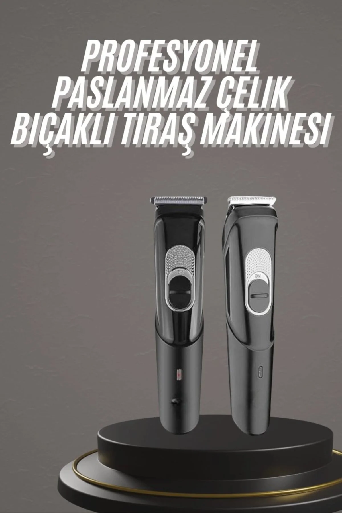 Pro Şarjlı Saç Sakal Tıraş Makinesi Ense Kesme Makinesi Lazer Önc