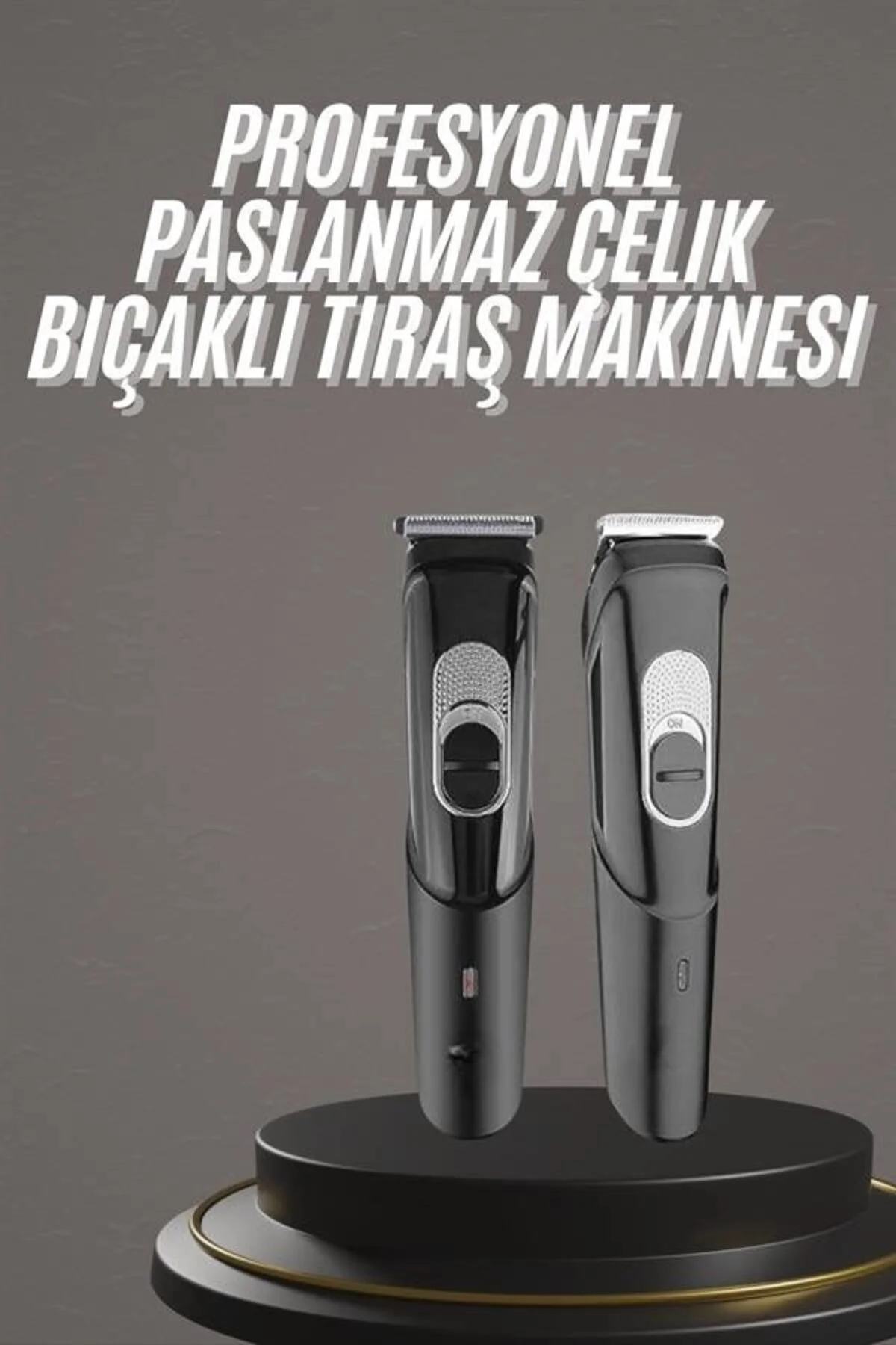 Pro Şarjlı Saç Sakal Tıraş Makinesi Ense Kesme Makinesi Lazer Önc