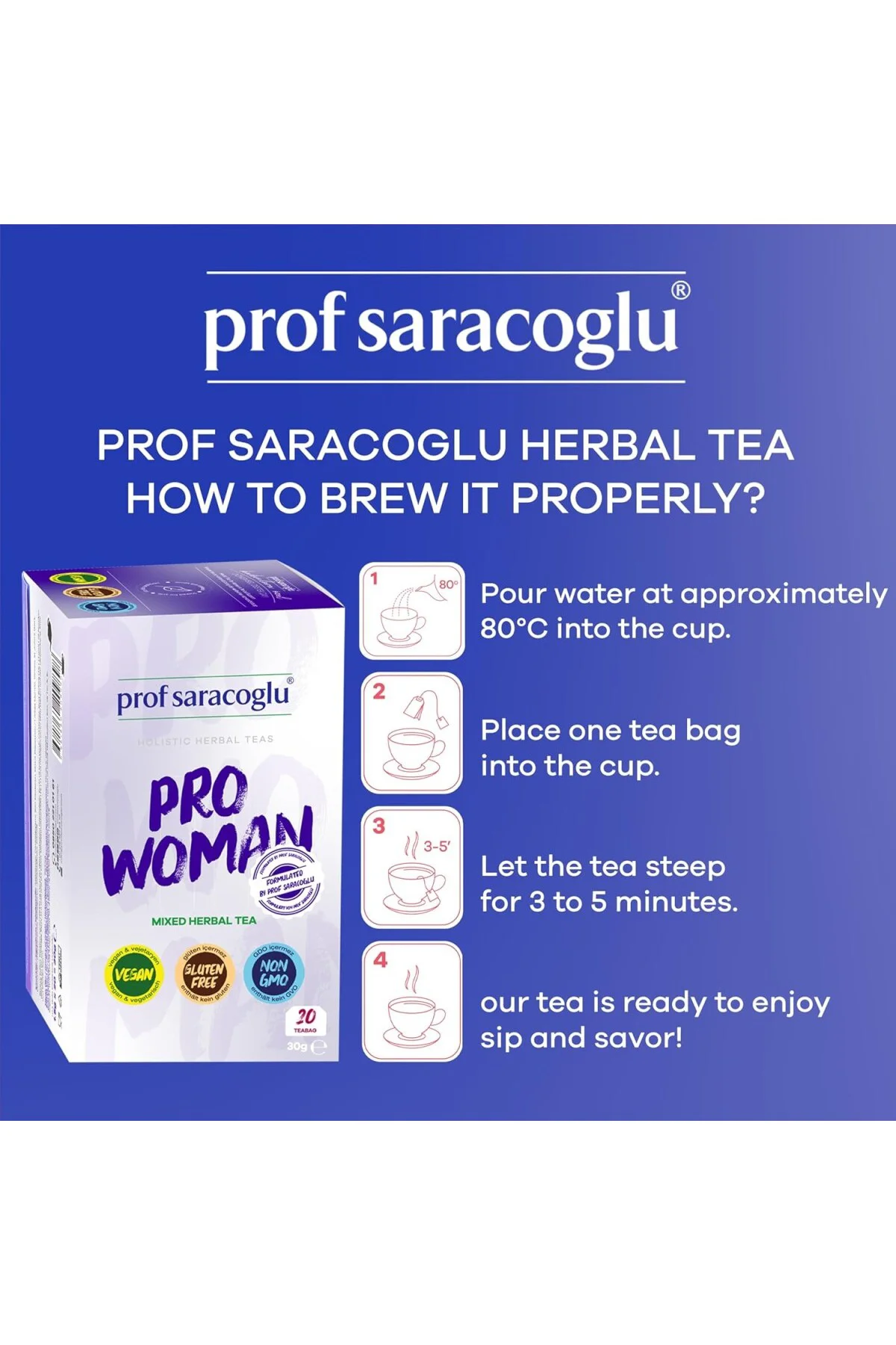 Pro-Woman Menopoz 20'li Karışık Bitki Çayı