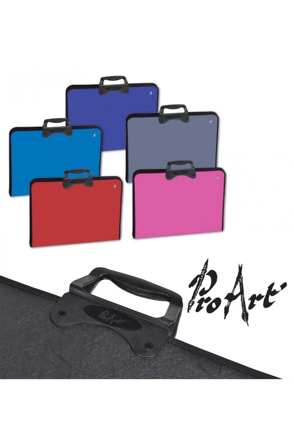 Proart 37x54cm Resim/proje Çantası Siyah / 001