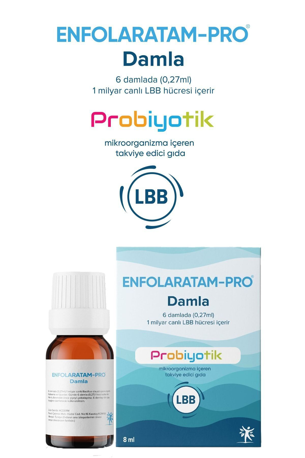 Probiotic Damla 8 ml Probiyotik Damla