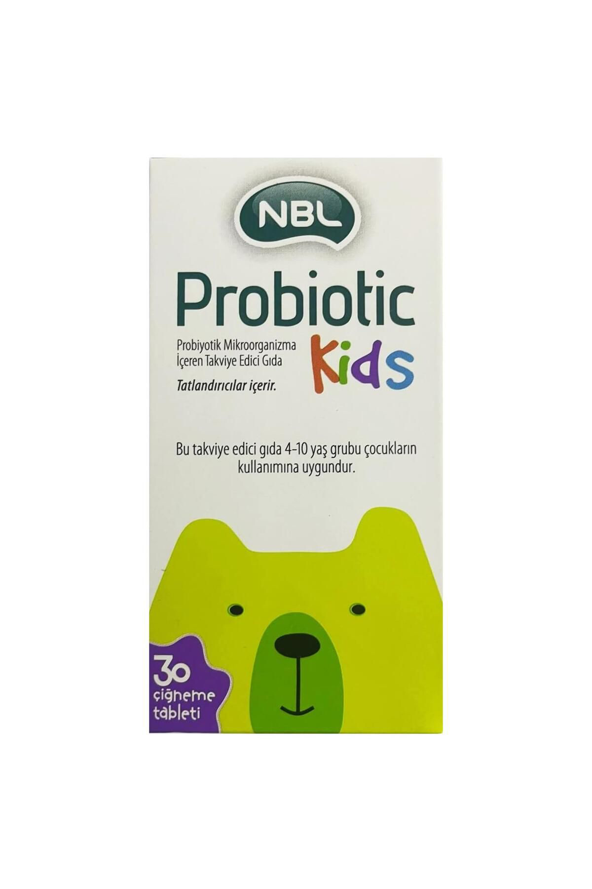 Nbl Probiotic Kids 30 Çiğneme Tablet
