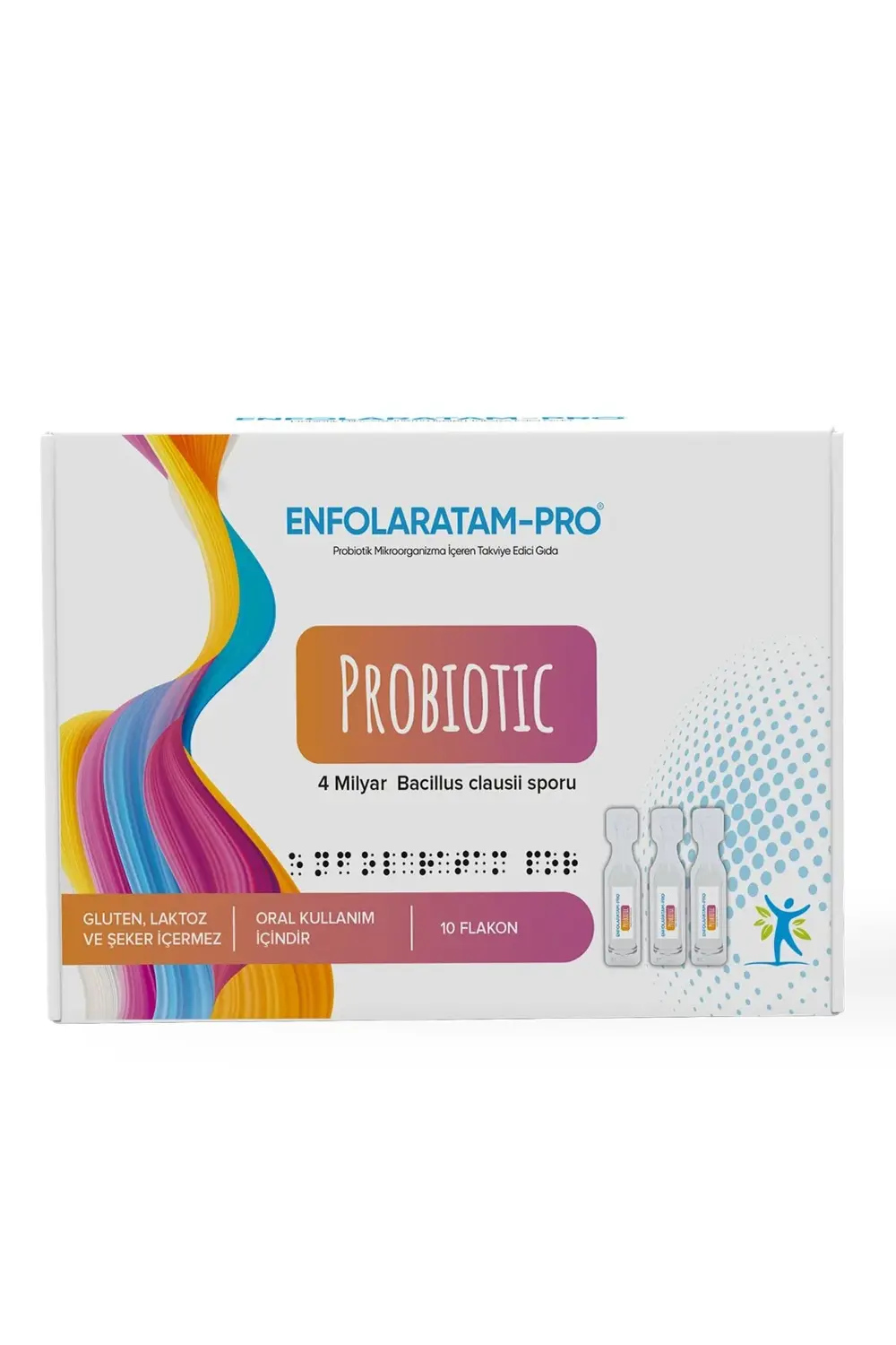 Probiotic Probiyotik Bacillus clausii sporları 4 Milyar Yetişkin