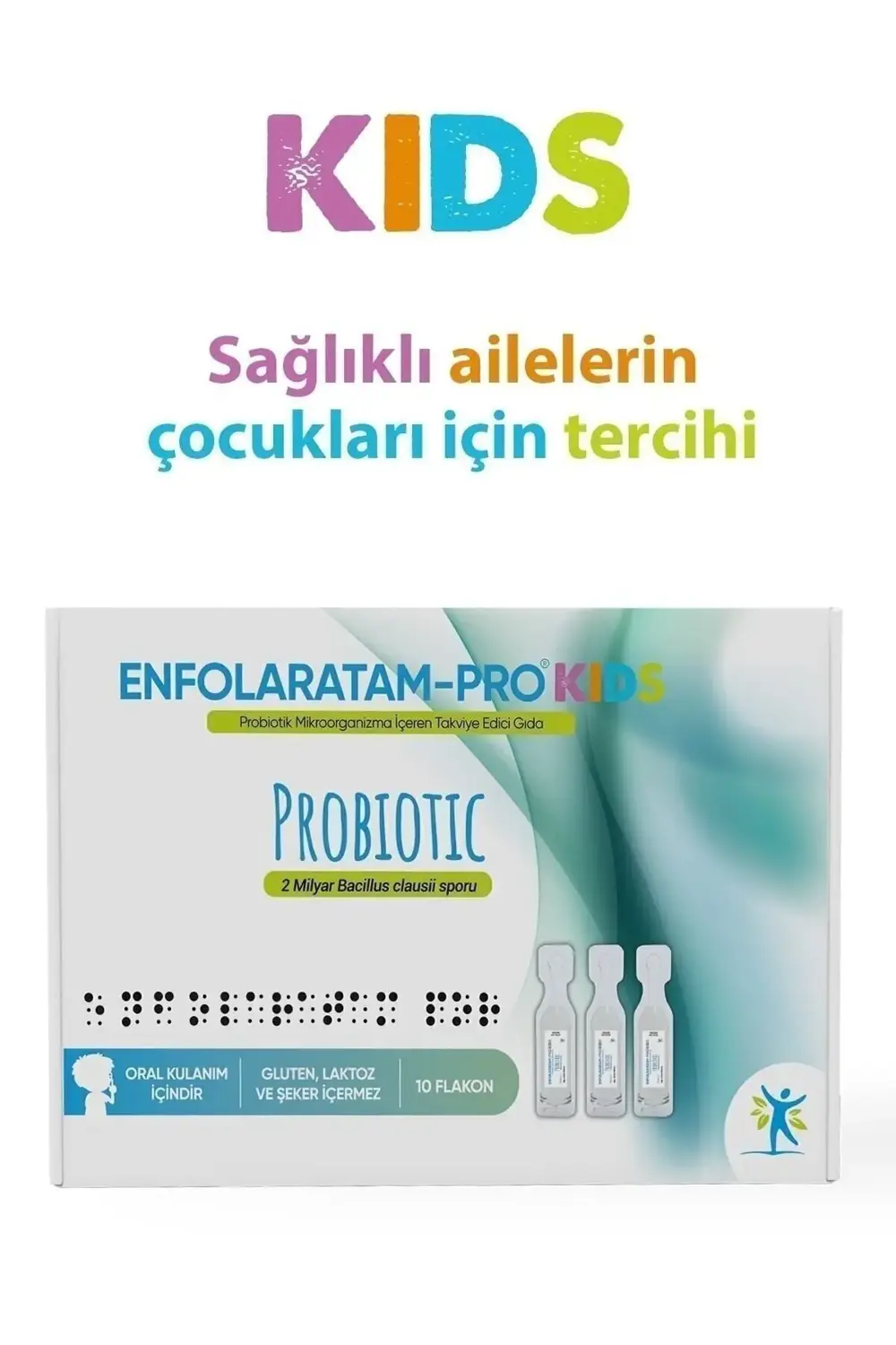 Probiotic Probiyotik Kıds 2 Milyar Bacillus Clausii 10 Flakon