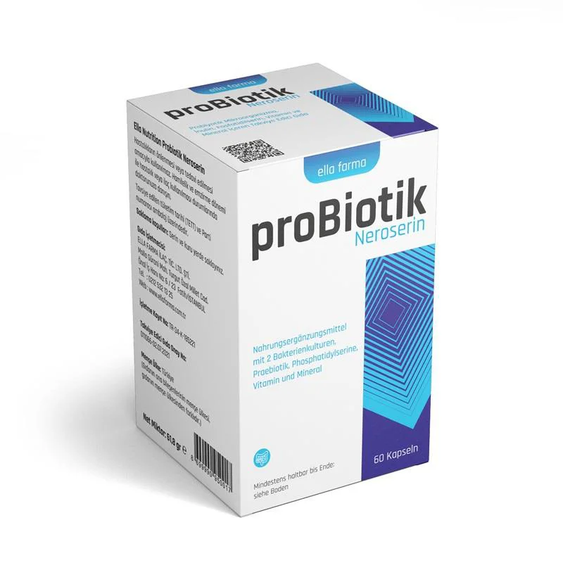 Probiotik Neroserin 60 Kapseln Fosfatidilserin ve Probiyotik Fiyatı, Yorumları ve Özellikleri