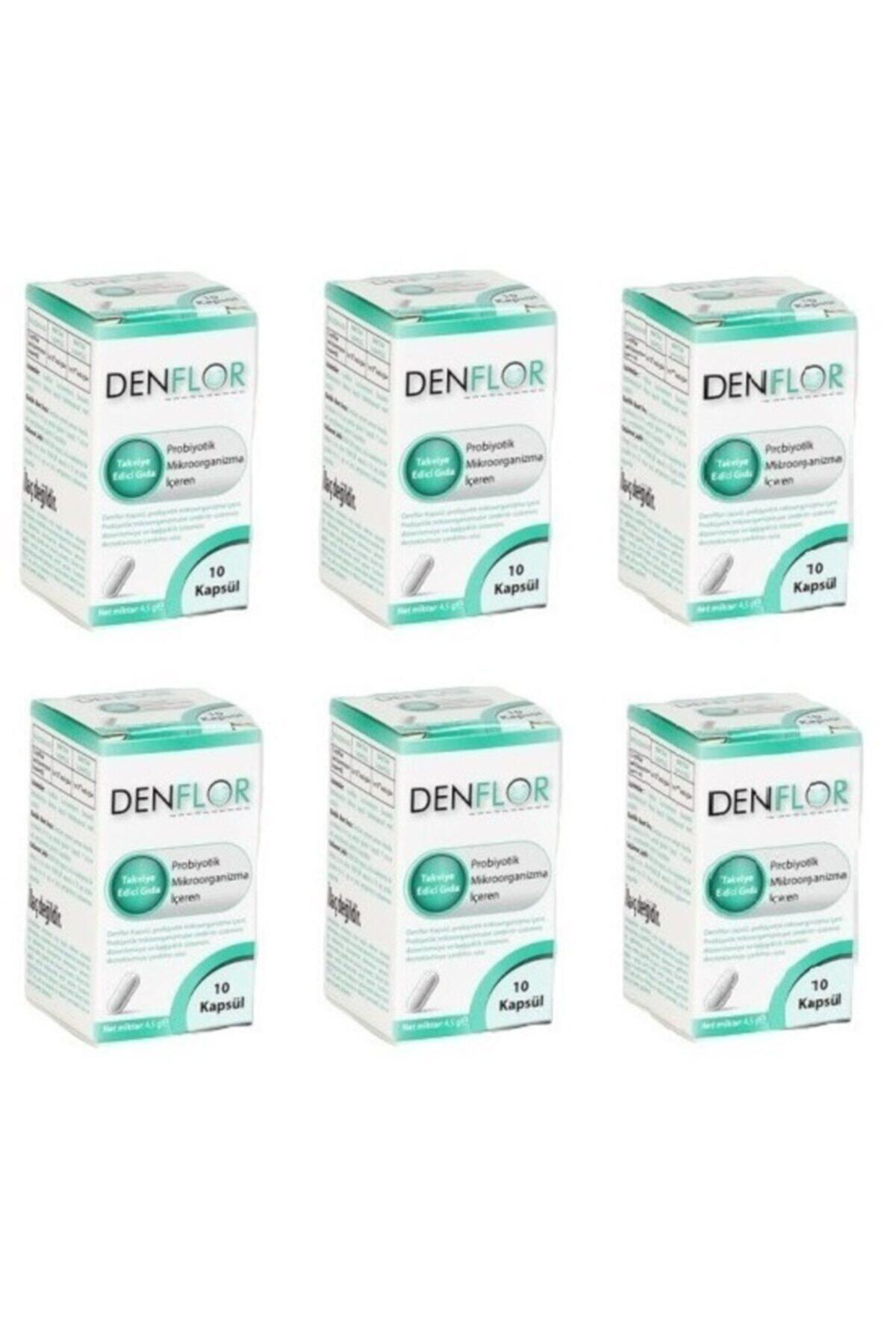 Probiyotik 10 Kapsül, 6'lı Paket, Sağlıklı Bağışıklık için Ferahl