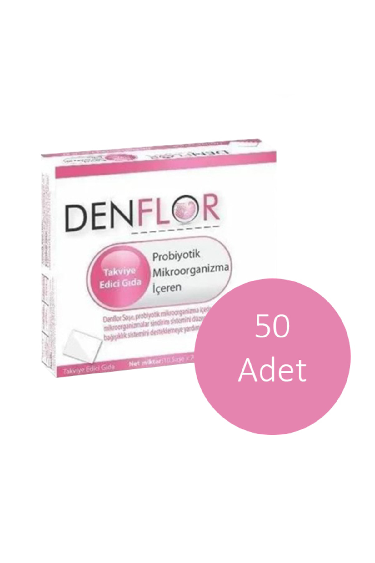Probiyotik Içeren Takviye Edici Gıda 10 Saşe - 50 Adet