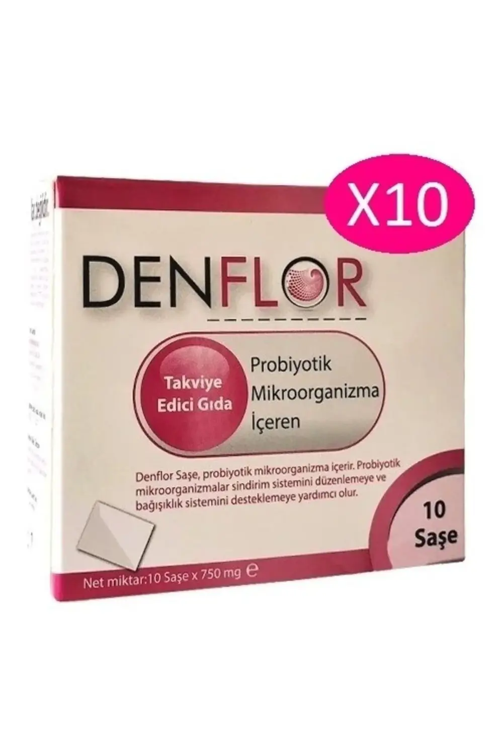 Probiyotik Içeren Takviye Edici Gıda 10 Saşe - 10 Adet Son Kullan