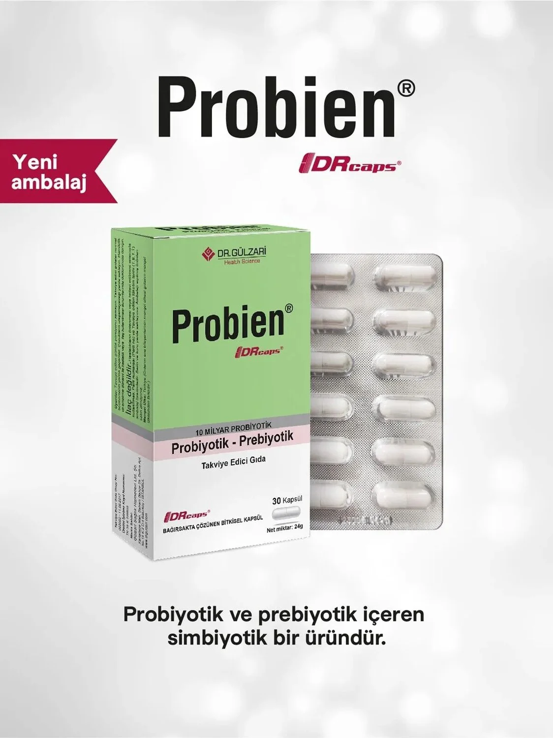 Probiyotik Prebiyotik 30 Kapsül - Eski Ambalaj