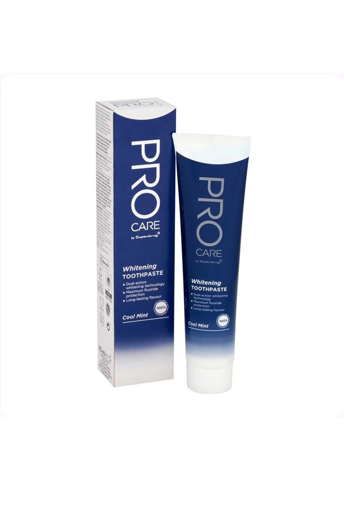Procare Beyazlatıcı Diş Macunu cool mint 75ml
