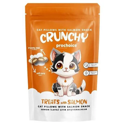 ProChoice Crunchy Somonlu Kedi Ödül Maması 60 Gr