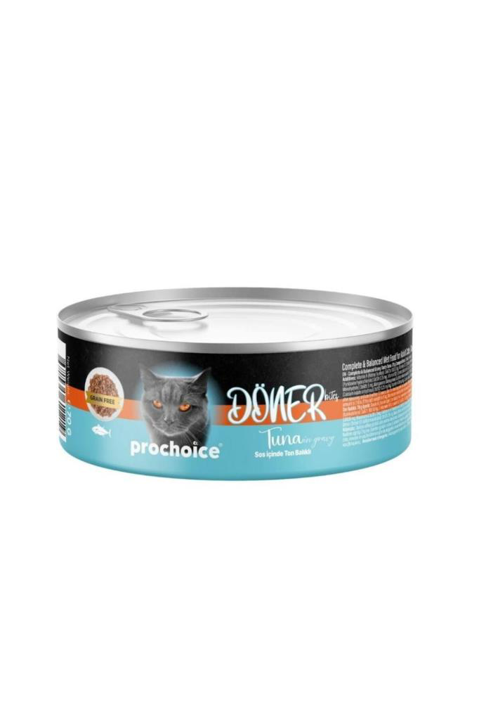 ProChoice Döner Bites Sos İçinde Ton Balıklı Yetişkin Kedi Konser ProChoice Döner Bites Sos İçinde Ton Balıklı Yetişkin Kedi Konser