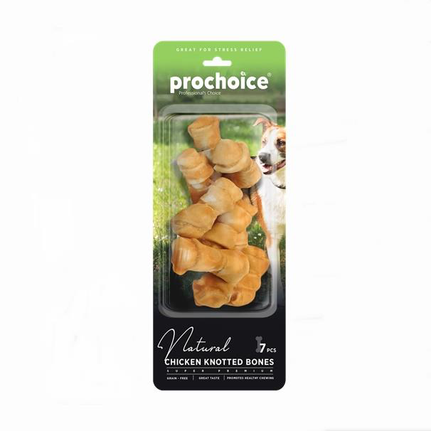 Prochoice Natural Chicken Knotted Bones, Tavuk Etli Düğümlü Köpek Prochoice Natural Chicken Knotted Bones, Tavuk Etli Düğümlü Köpek