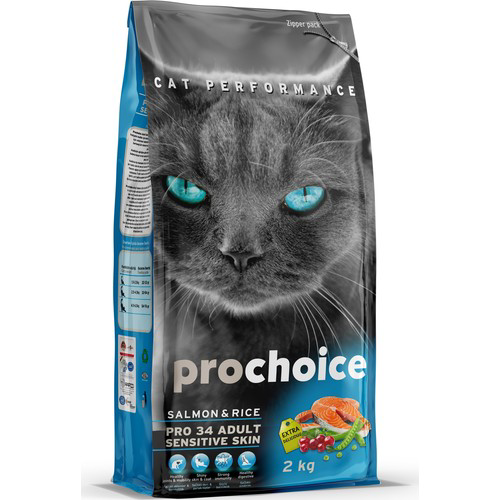 Chef's Choise Prochoice Pro 34 Salmon Somonlu Yetişkin Kedi Mamasi 2 Kg Chef's Choise Prochoice Pro 34 Salmon Somonlu Yetişkin Kedi Mamasi 2 Kg