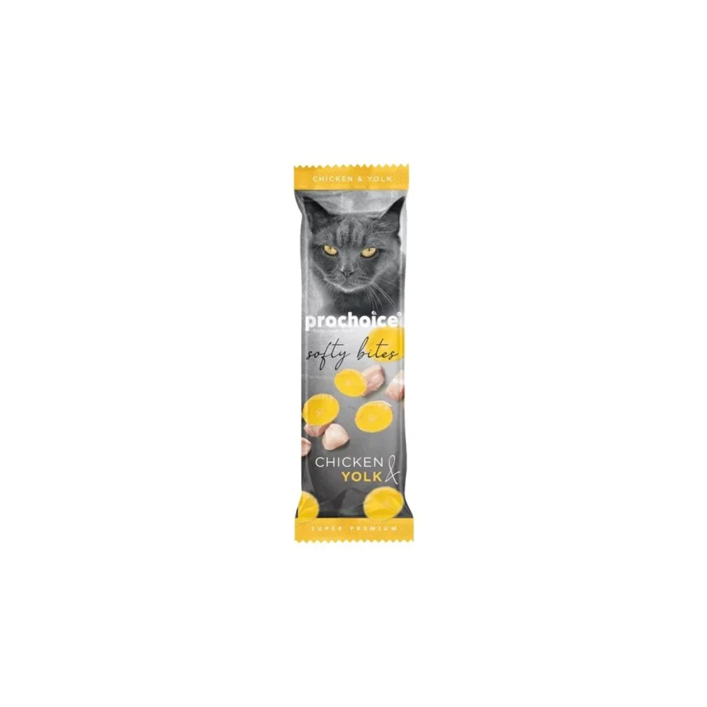 ProChoice Softy Bites Tavuklu ve Yumurtalı Yumuşak Kedi Ödül Mama