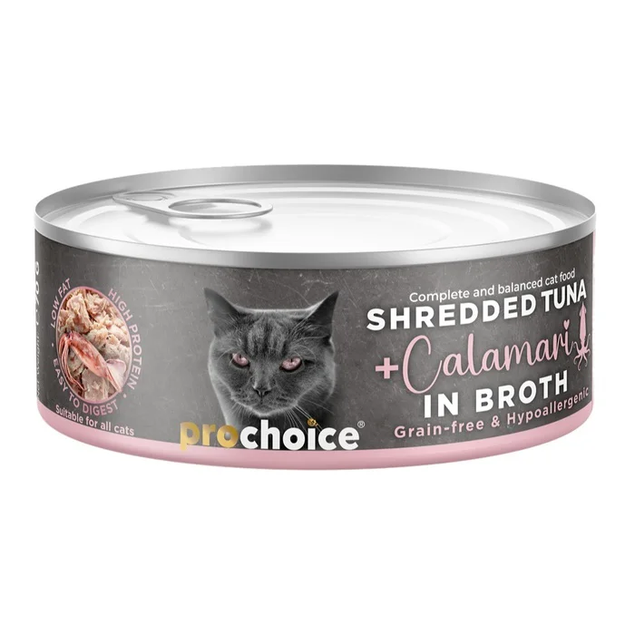 ProChoice Tiftiklenmiş Tuna Balıklı & Kalamarlı Yaş Kedi Maması 70 gr Fiyatı, Yorumları ve Özellikleri