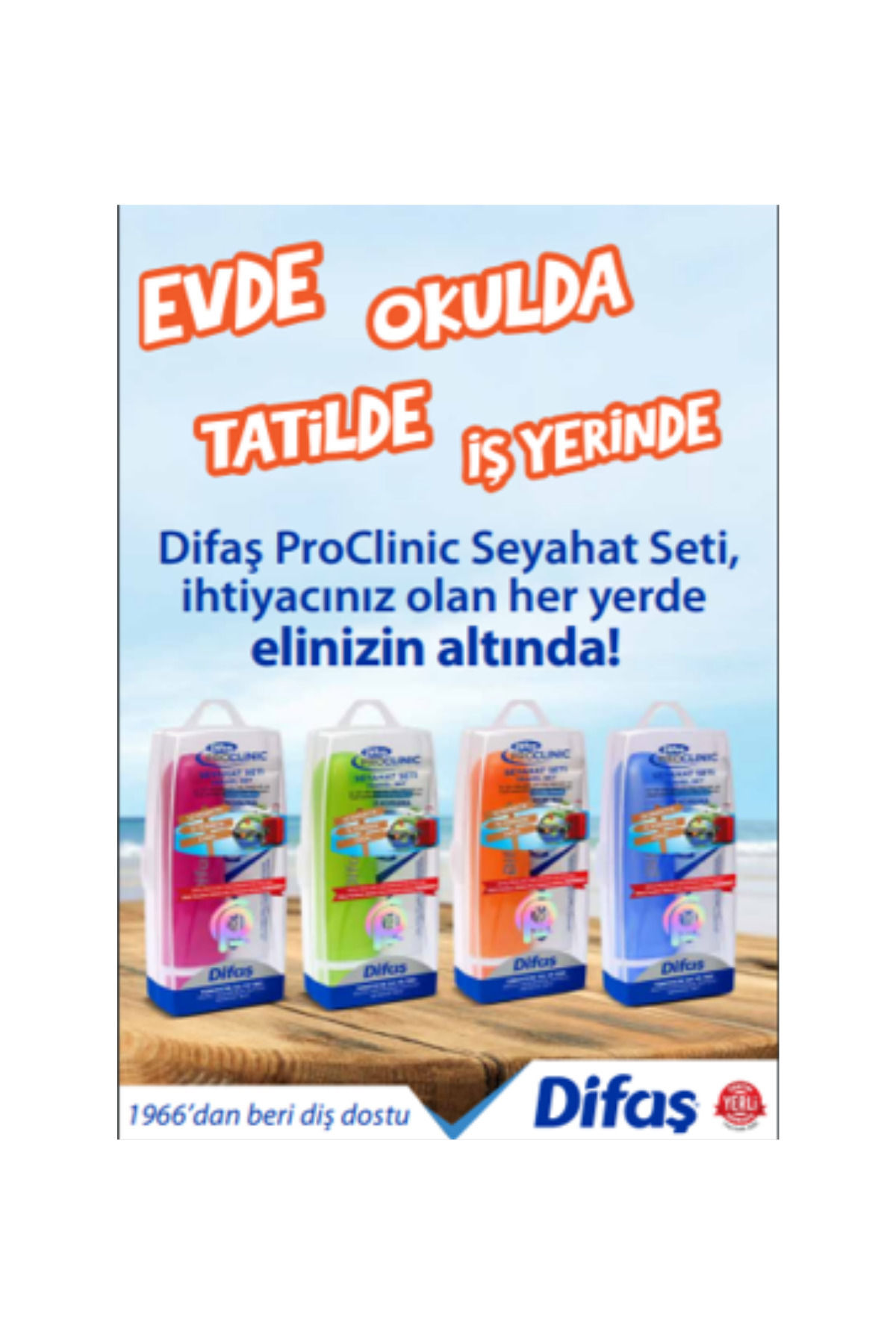 Proclinic Seyahat Seti Muhafaza Kutulu 8690927512186