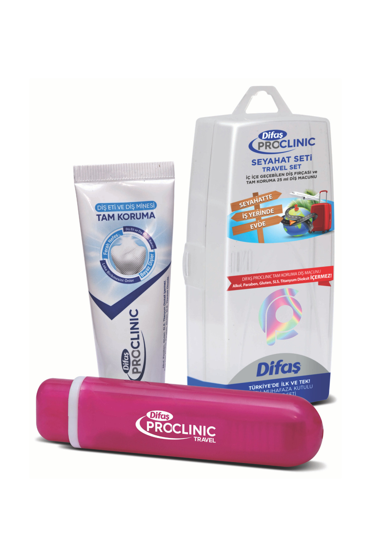 Proclinic Seyahat Seti Muhafaza Kutulu 8690927512186