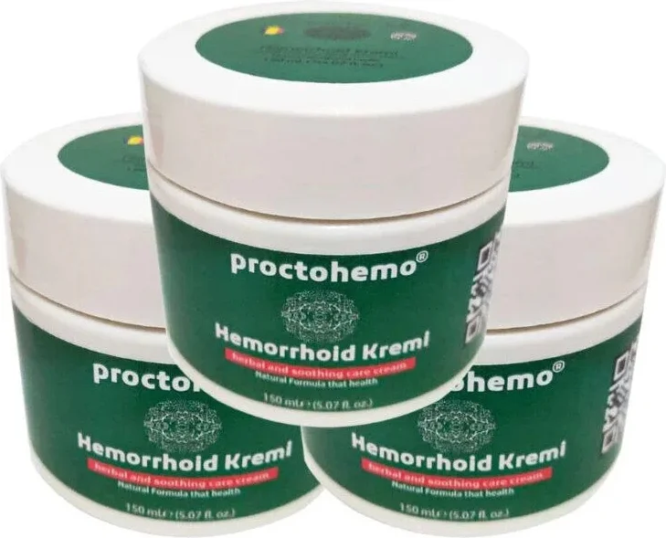 Proctohemo Bakım Kremi 3'lü Paket 150 ml Büyük Boy