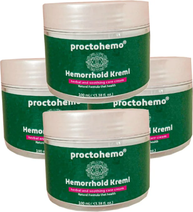 Proctohemo Hemoroid Kremi 150 ml 4 Adet Seti - Kalıcı Rahatlama