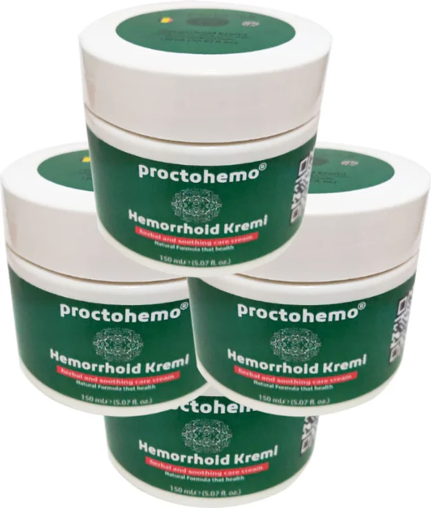 Proctohemo Kişisel Krem Büyük Boy 150 ml x 4 Adet - Huzurlu Günlük Bakım