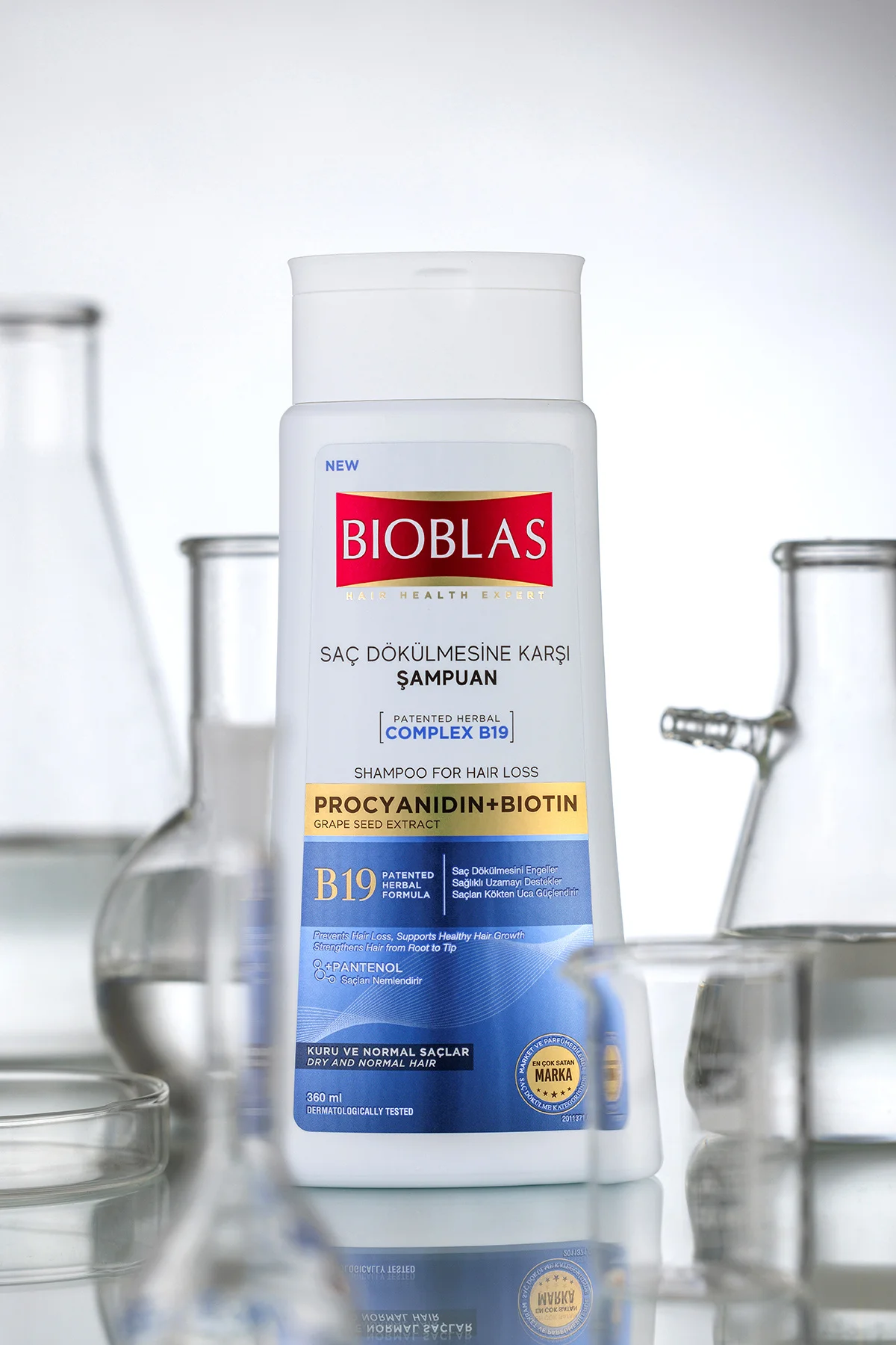 Procyanıdın & Biotin Dökülen Saçlar için Anti Stres Şampuanı 360 ml - Dökülme Karşıtı Şampuan Procyanıdın & Biotin Dökülen Saçlar için Anti Stres Şampuanı 360 ml - Dökülme Karşıtı Şampuan