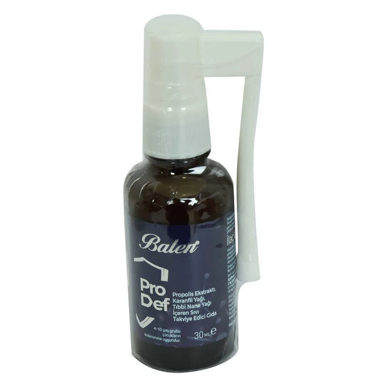 Prodef Propolis Ekstraktı  ve Nane Yağlı Takviye Edici Gıda 30 ML Fiyatı, Yorumları ve Özellikleri