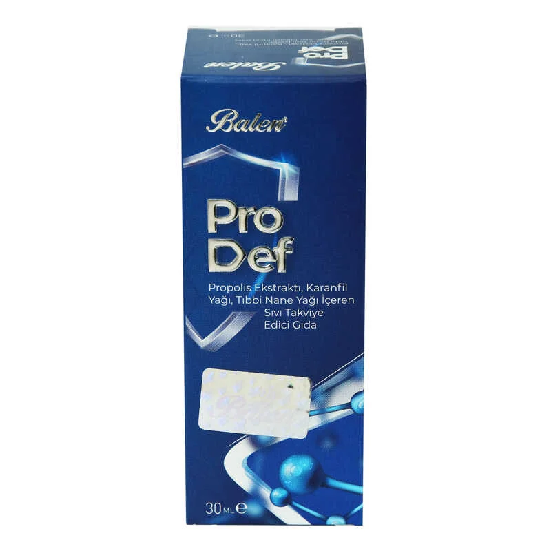 Prodef Propolis Ekstraktı  ve Nane Yağlı Takviye Edici Gıda 30 ML Fiyatı, Yorumları ve Özellikleri