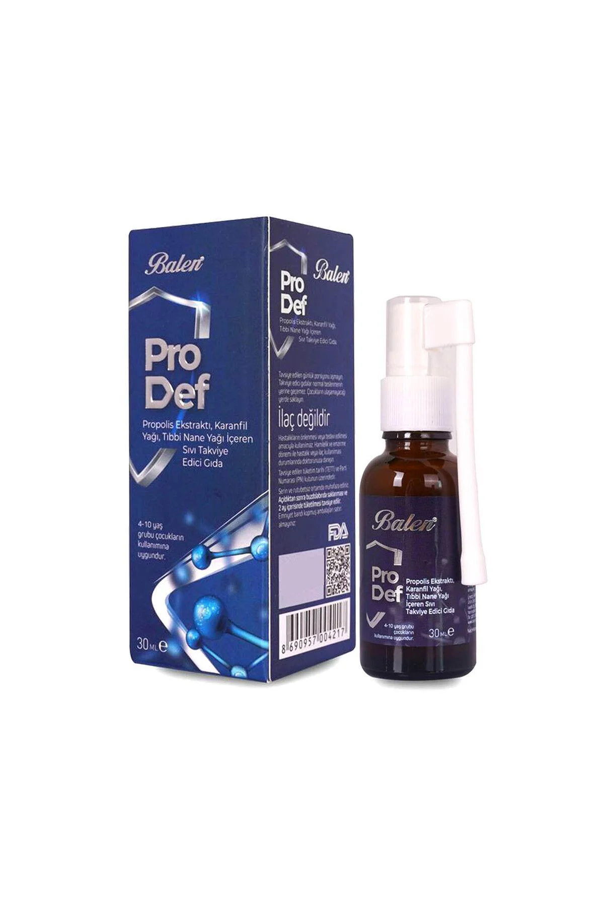 Prodef Propolis Karanfil Yağı Boğaz Spreyi 30 ml X 2 Adet