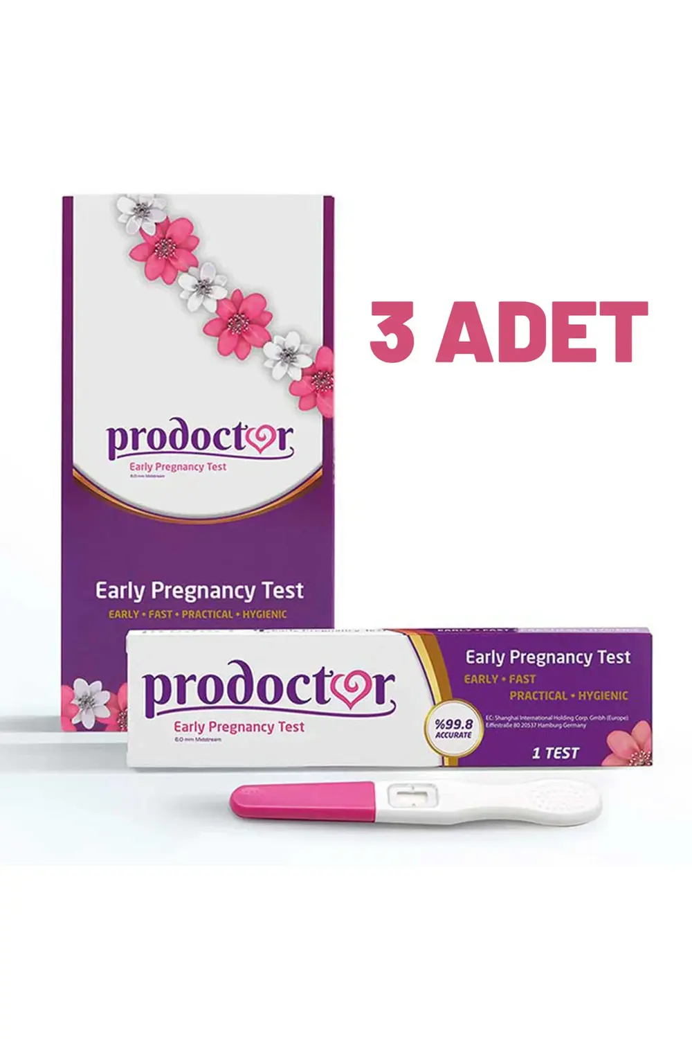 Prodoctor Ultra Erken Gebelik Testi 3 Adet