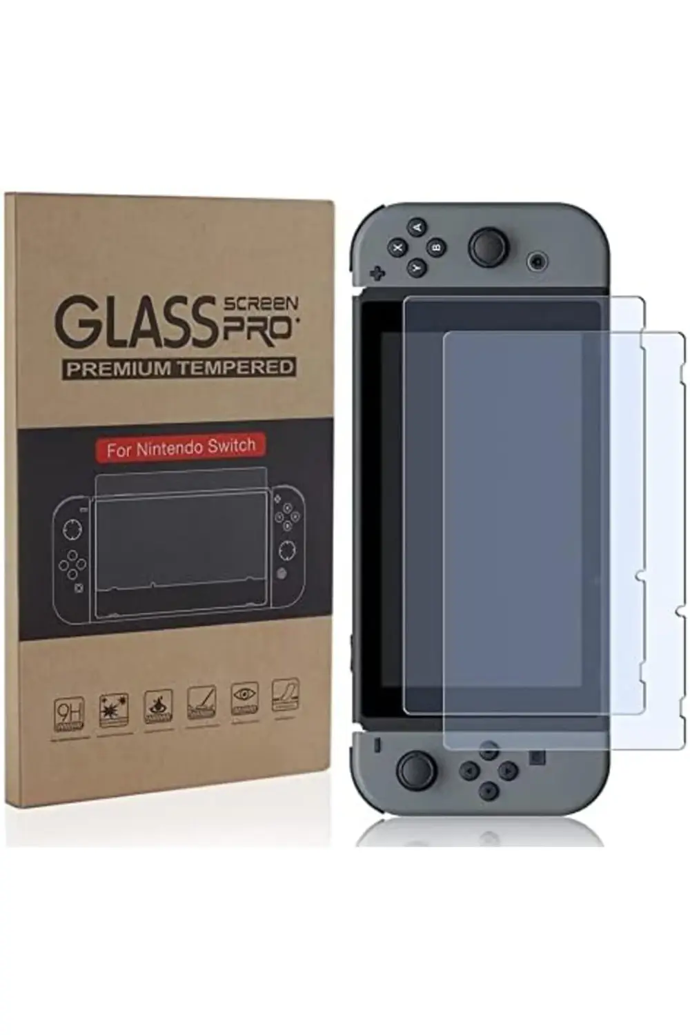 Products Ekran (2 Paket) Switch ile çalışır - Şalter için Temperl