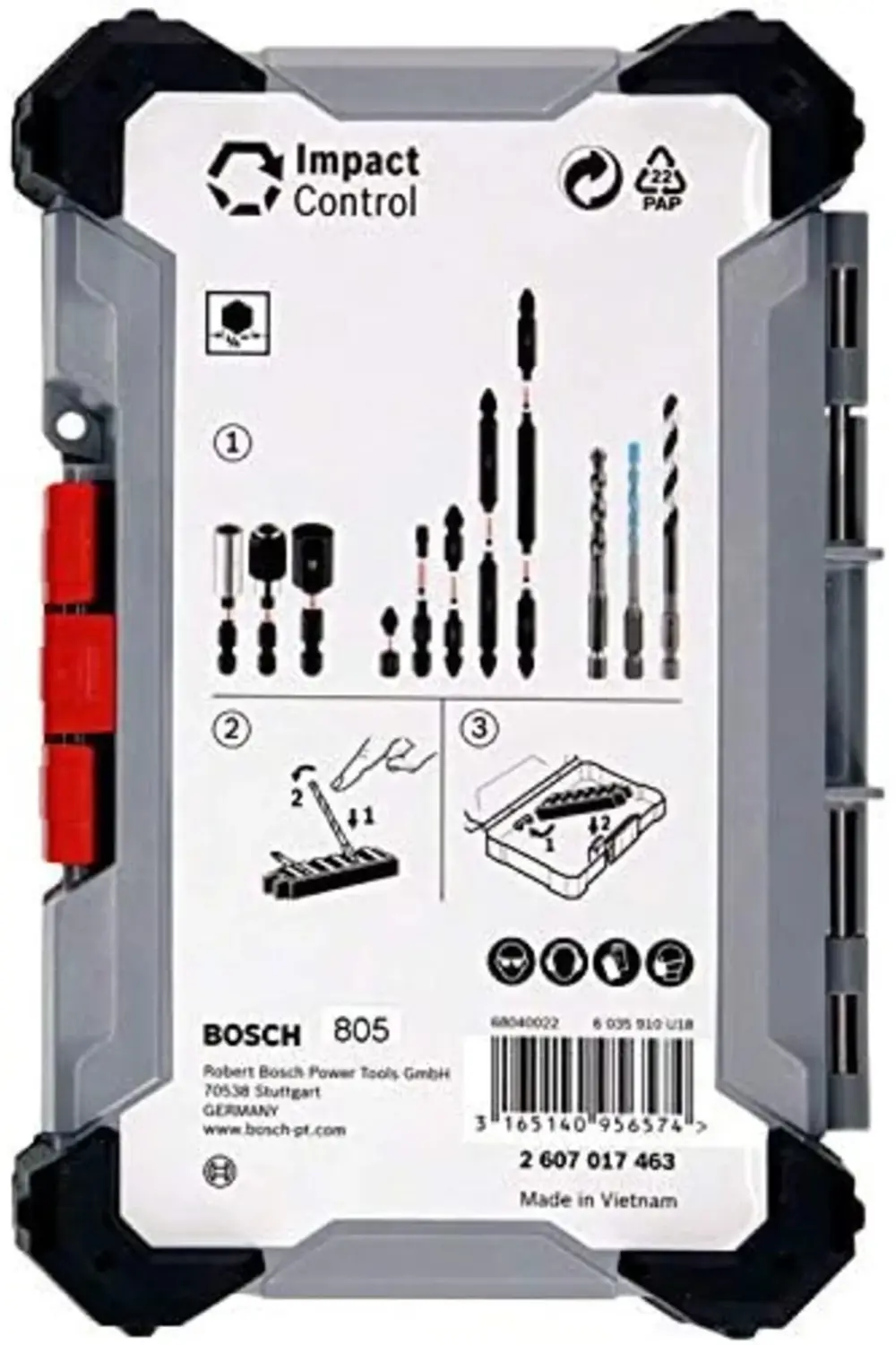 Professional 35 Adet MultiConstruction Matkap Ucu ve Darbe Kontro