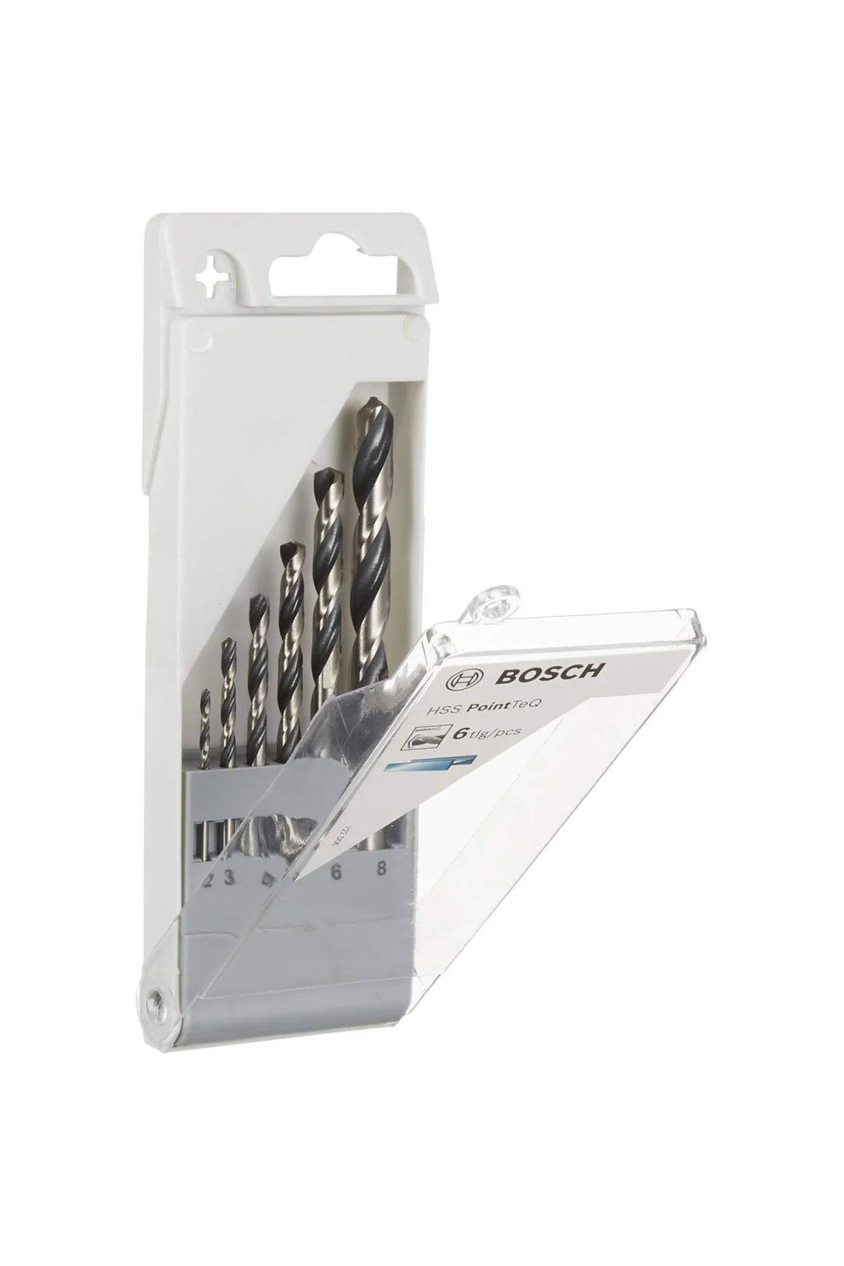 Professional Accessories Matkap Ucu, Gri, 6 Adet