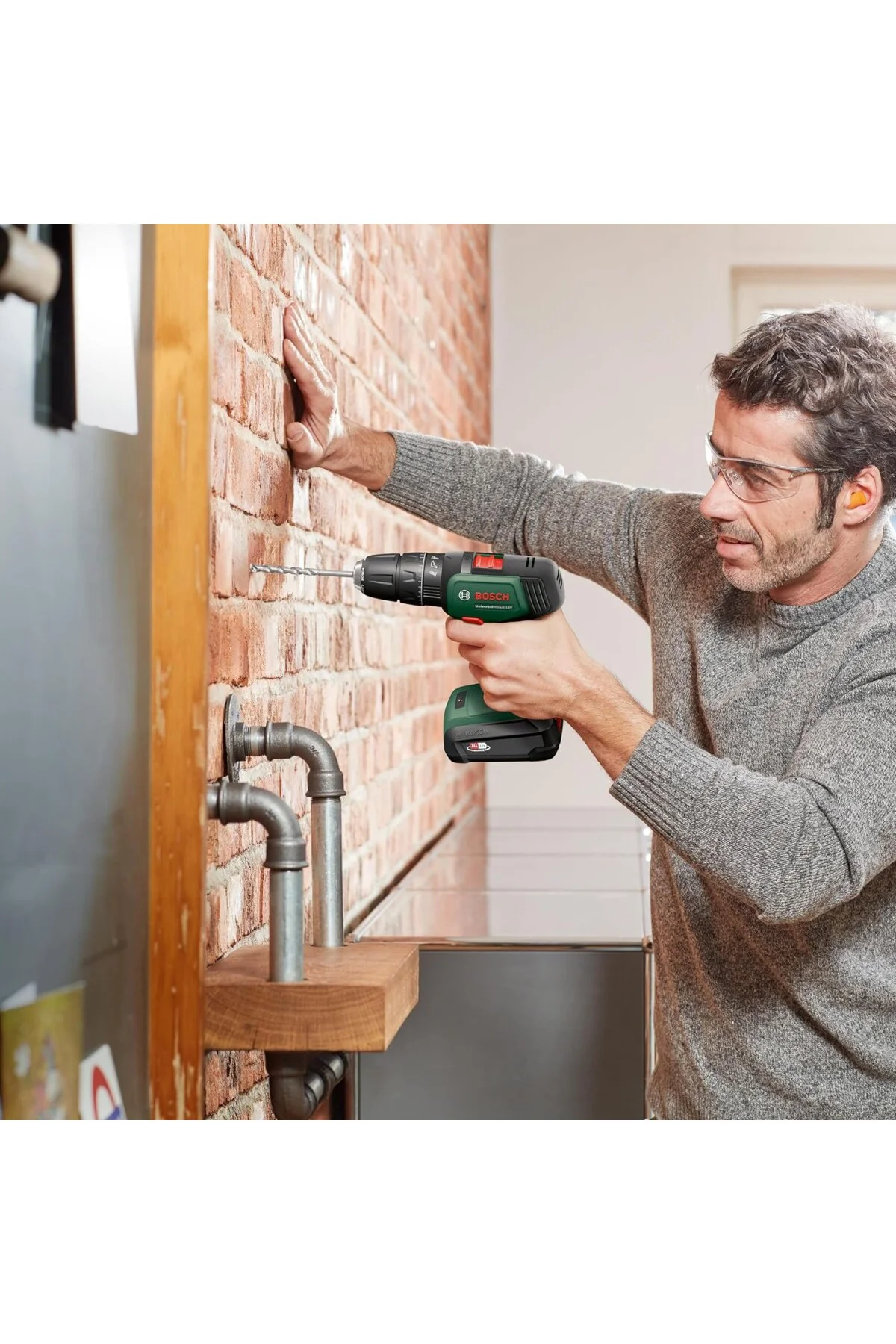 Professional Accessories Beton Matkap Ucu Ve Vidalama Seti, Yeşil