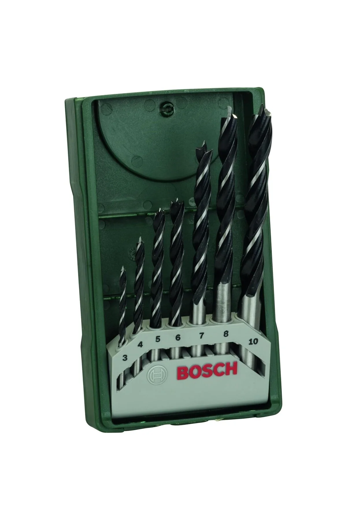 Professional Accessories Ahşap Matkap Uçu, Yeşil, 7 Adet