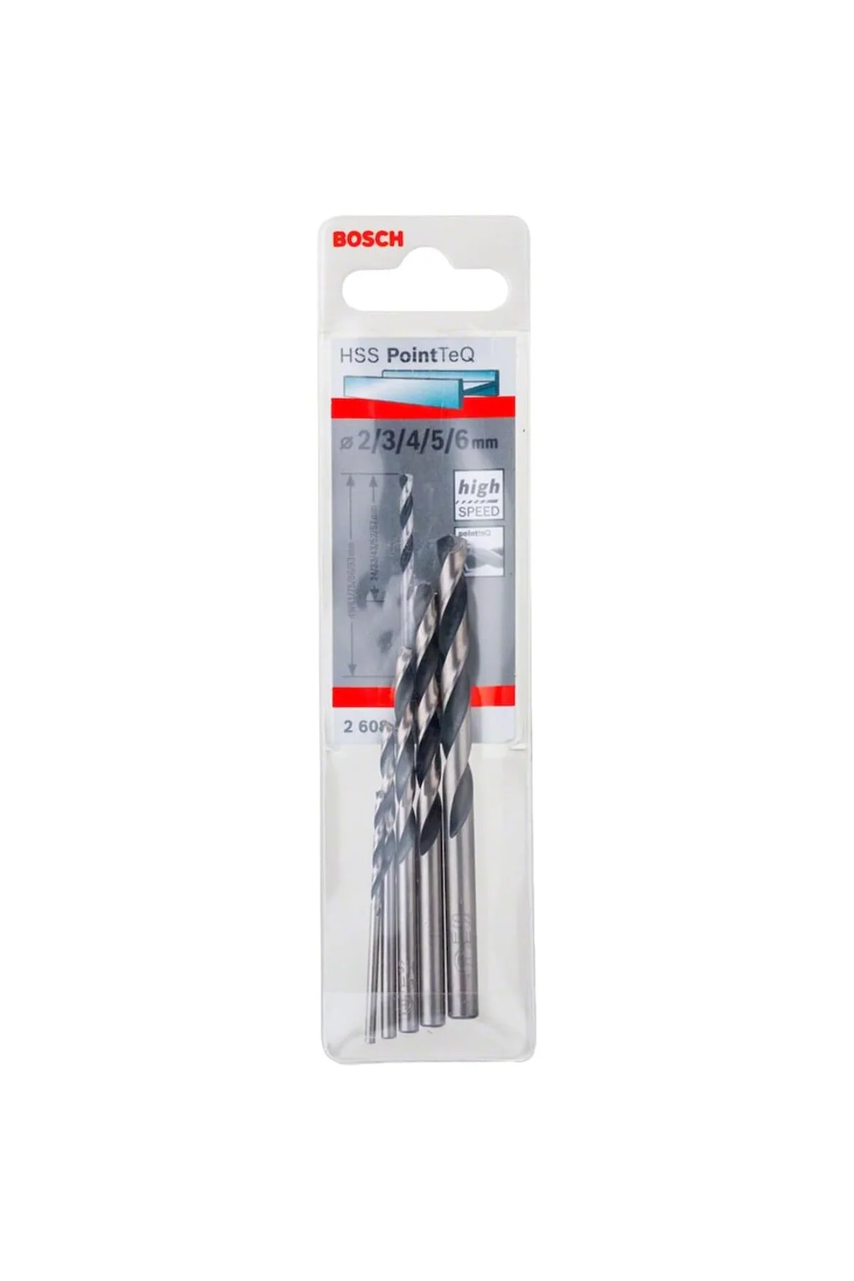 Professional Accessories Matkap Ucu, Gri, 5 Adet