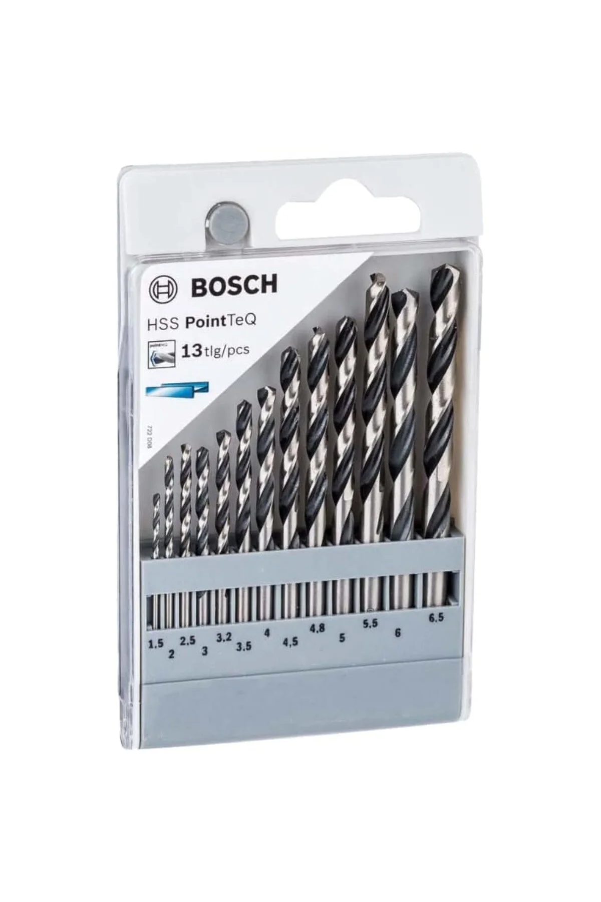 Professional Accessories Matkap Ucu, Gri, 13 Adet