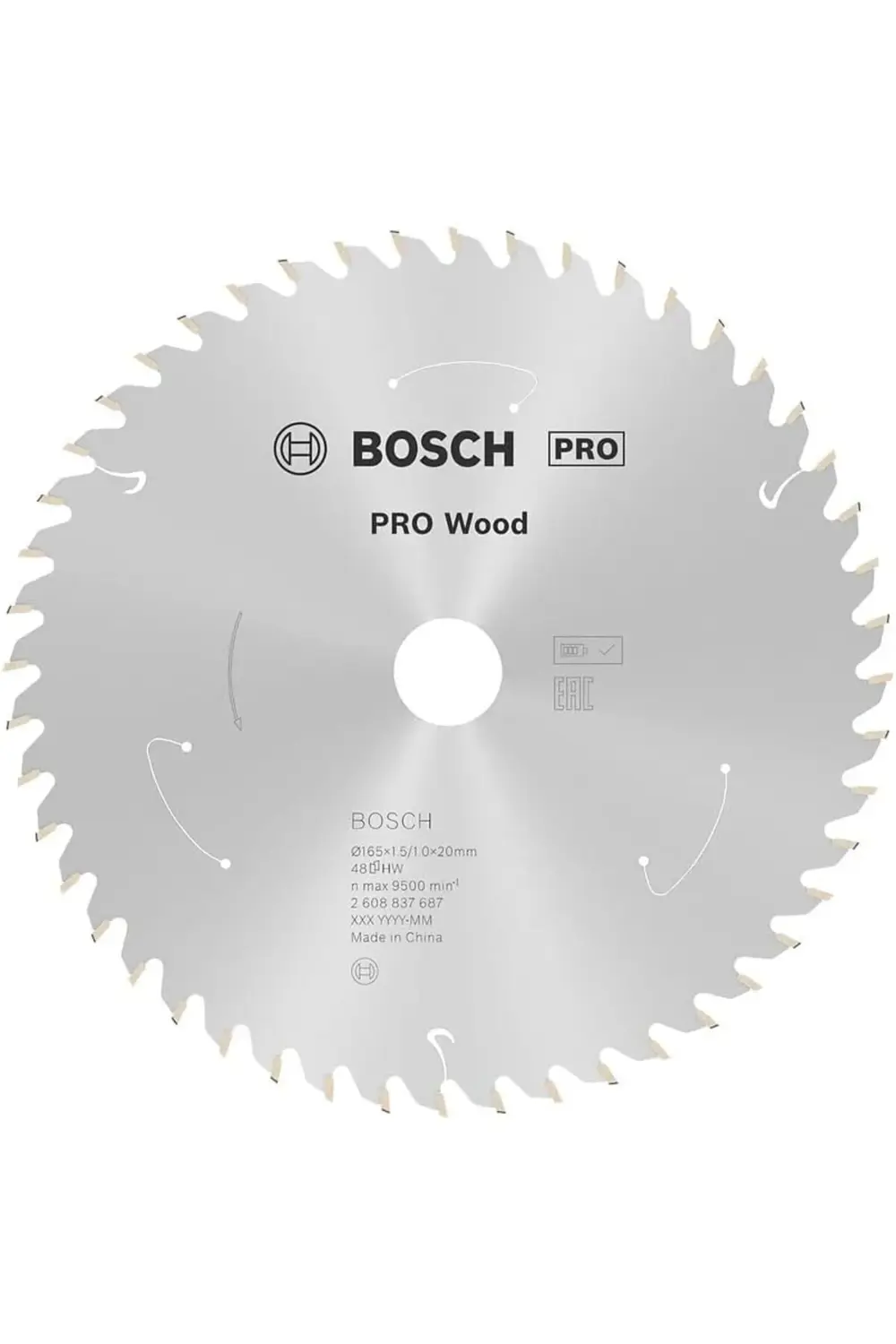 Professional Accessories 1 x Daire Testere Bıçağı For (Ahşap, Tes