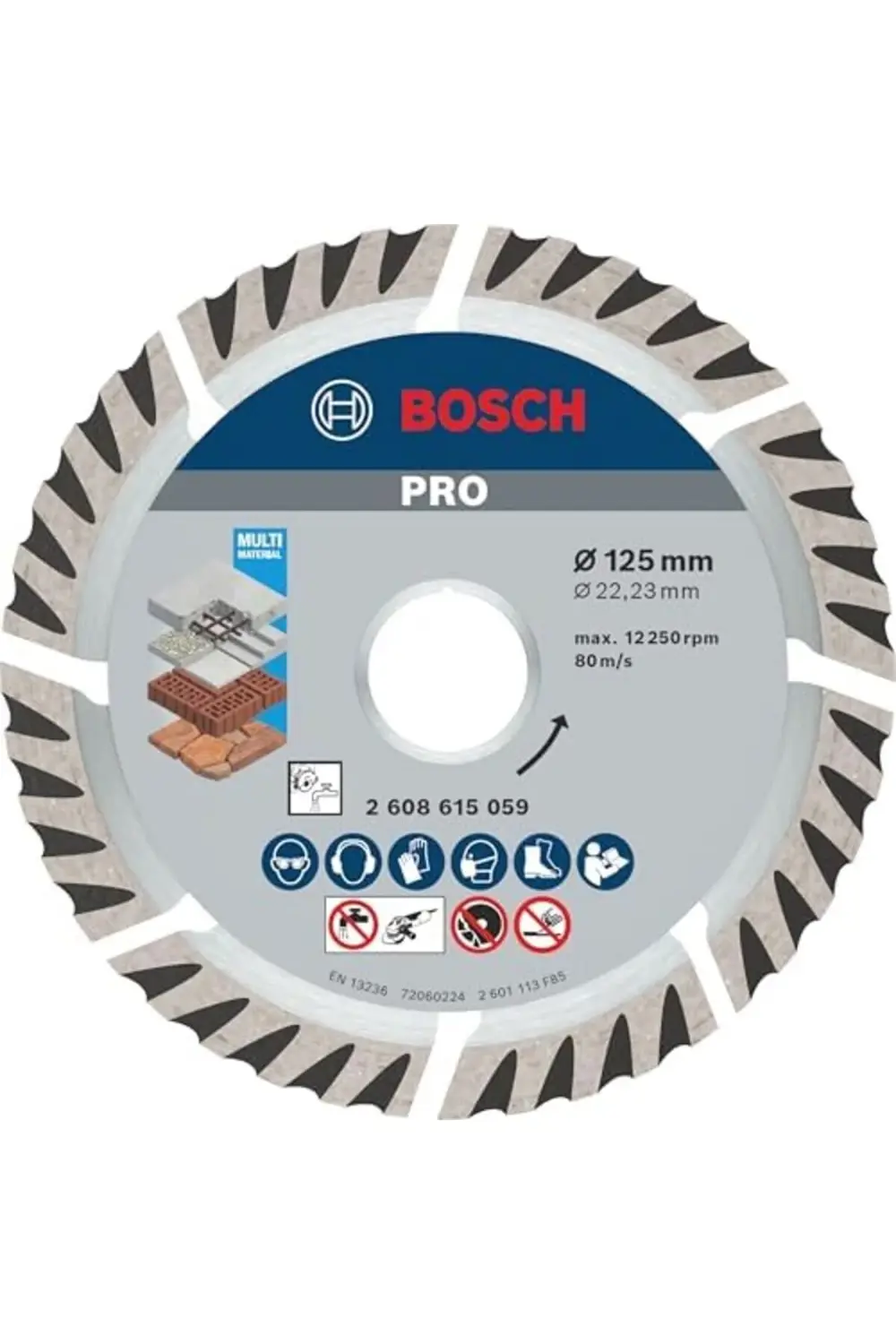 Professional Accessories Kesme Ve Delme Aksesuarları, Disk, Gri,