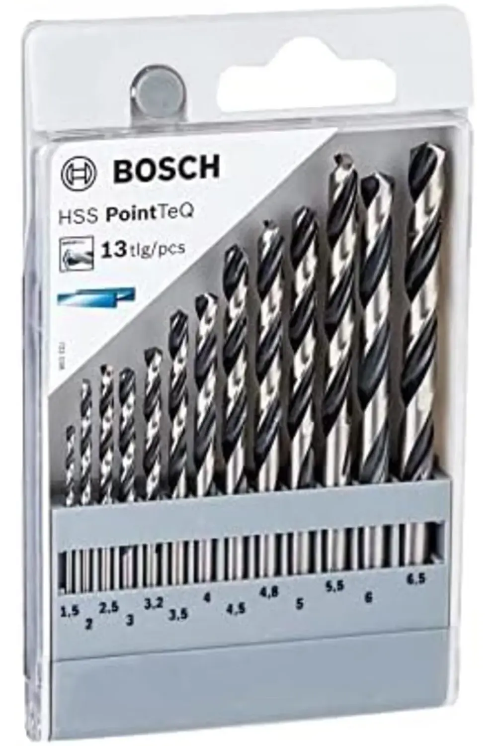 Professional Accessories Matkap Ucu, Gri, 13 Adet 1185222