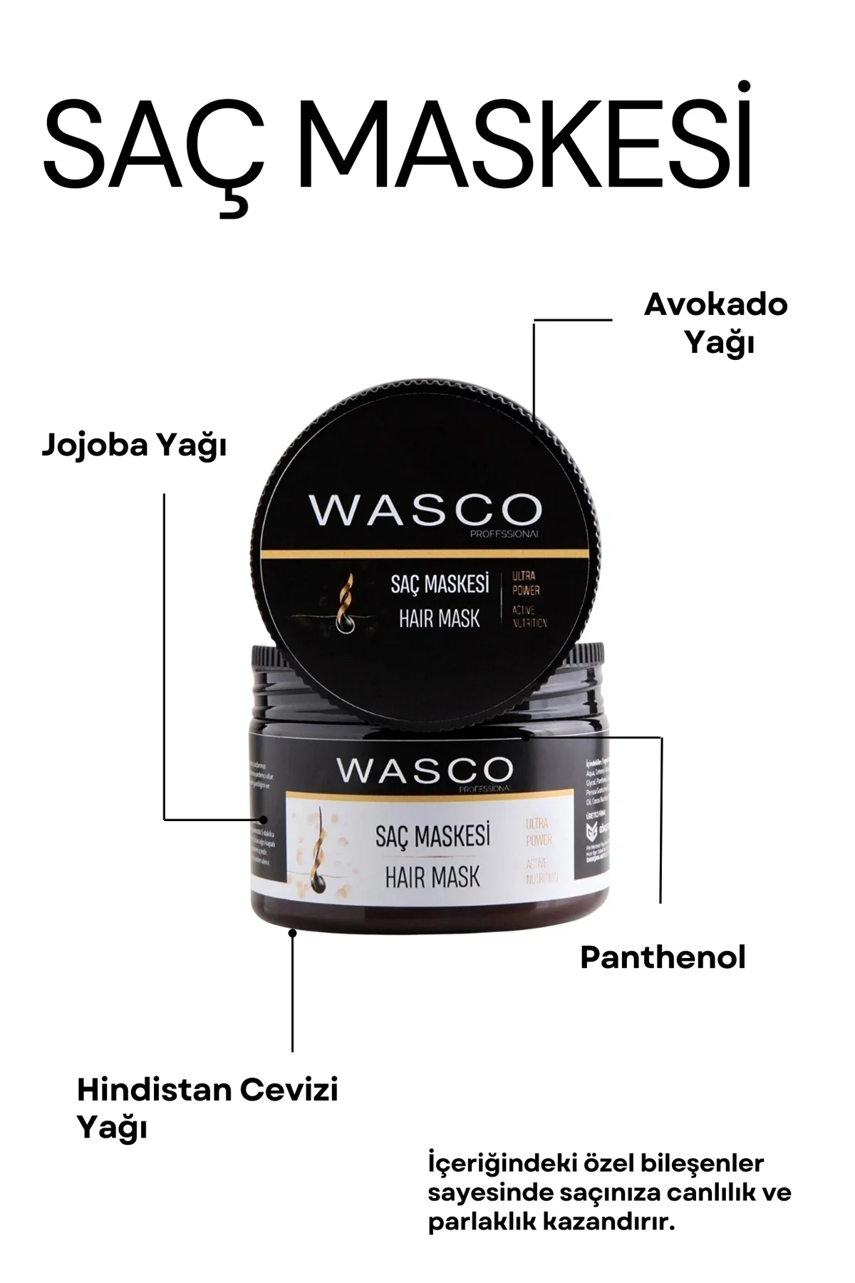 Professıonal Besleyici, Onarıcı Ve Koruyucu Saç Bakım Maskesi