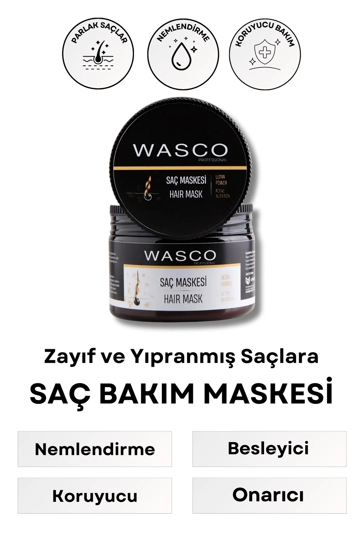Professıonal Besleyici, Onarıcı Ve Koruyucu Saç Bakım Maskesi