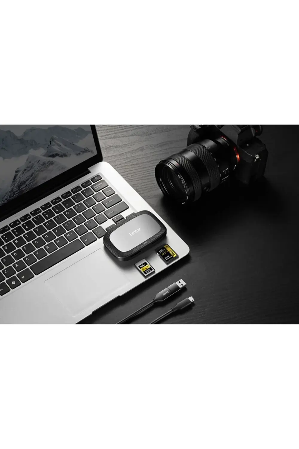 Professional Çift Yuvalı Kart Okuyucu (CFexpress Tip A, SD)